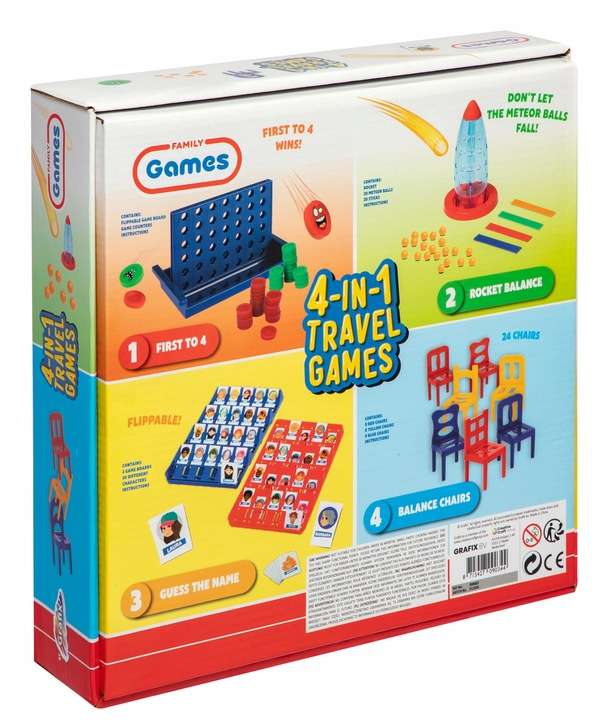 Board Game - Four in One Family Games
