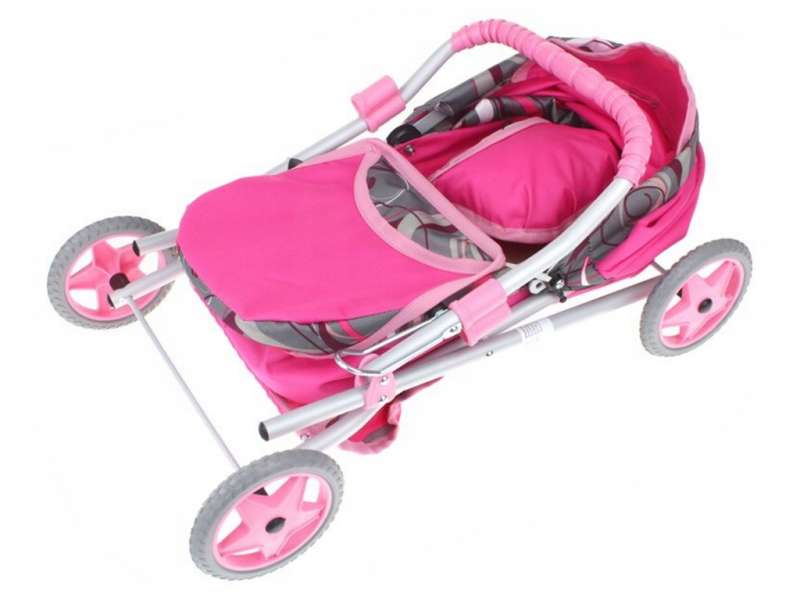 Doll stroller with bag