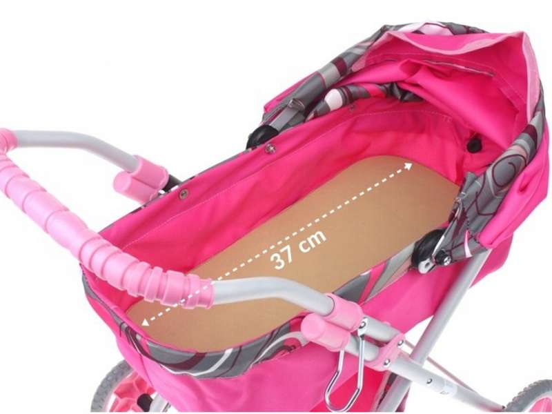 Doll stroller with bag
