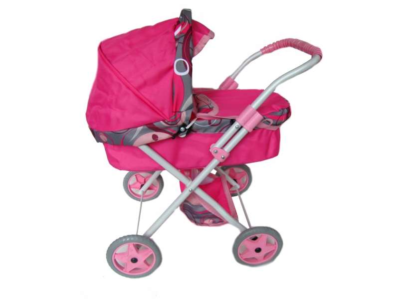 Doll stroller with bag
