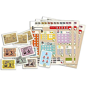 Board Game - Happy Ticket. New York and London