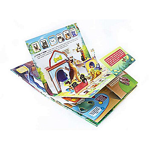 Farm. POP UP Encyclopedia. Panorama Book