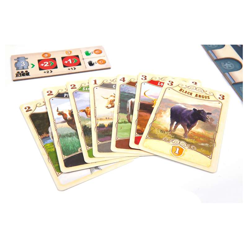 Board Game - The Great Western Trail. Argentina