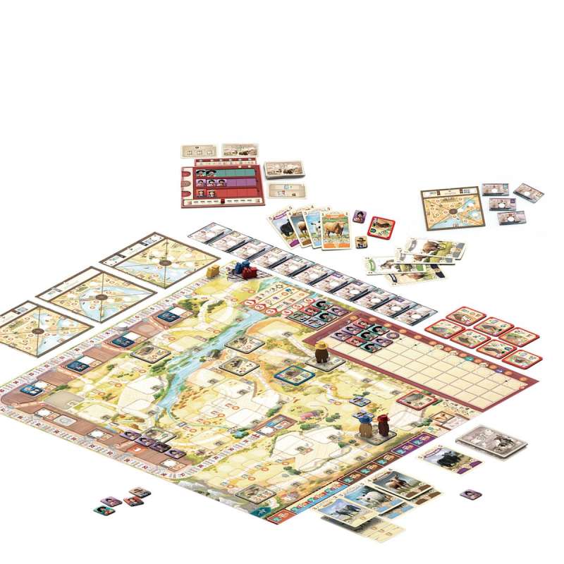 Board Game - The Great Western Trail. Argentina