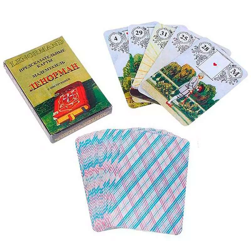 Lenormand Divination Cards 36 Cards + Instructions