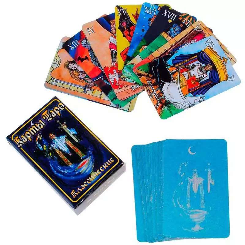 Fortune-Telling Cards Classic Tarot 78 Cards + Instruction