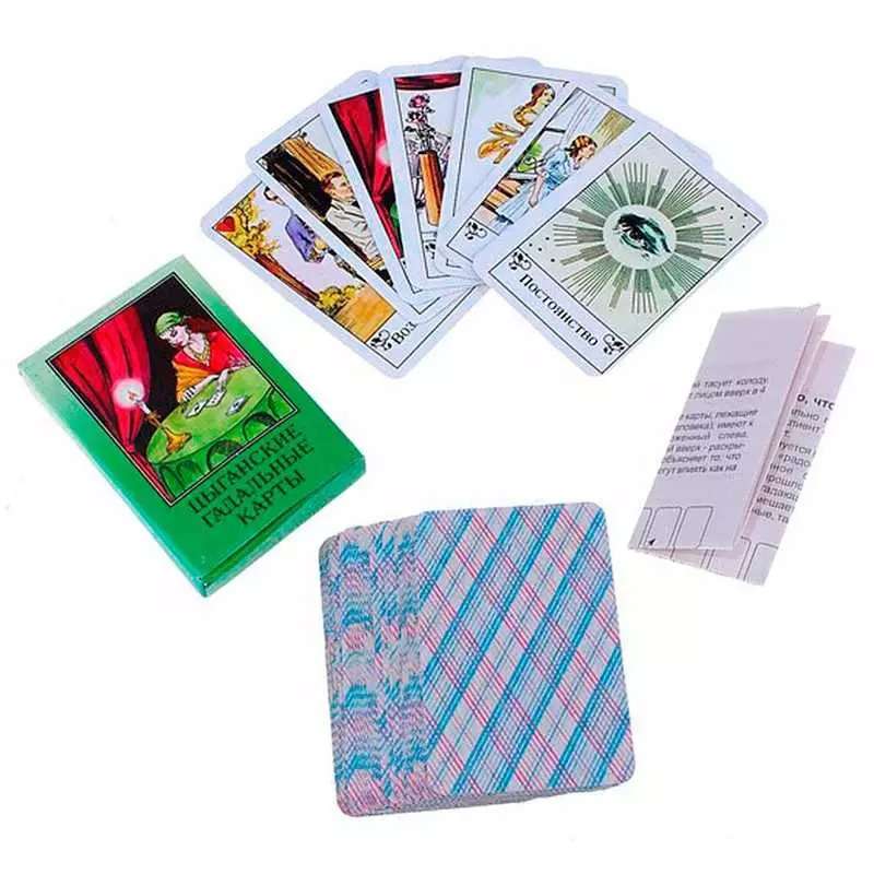 Gypsy Divination Cards 37 cards + instructions
