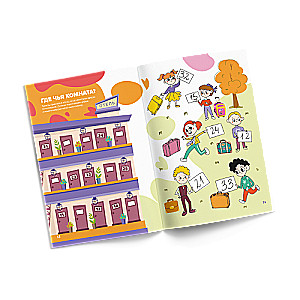 Cool Notebook. Counting for Girls. 6 Years Old