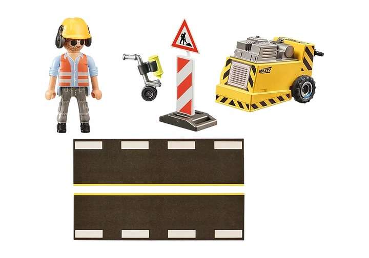 Builder with a Milling Machine