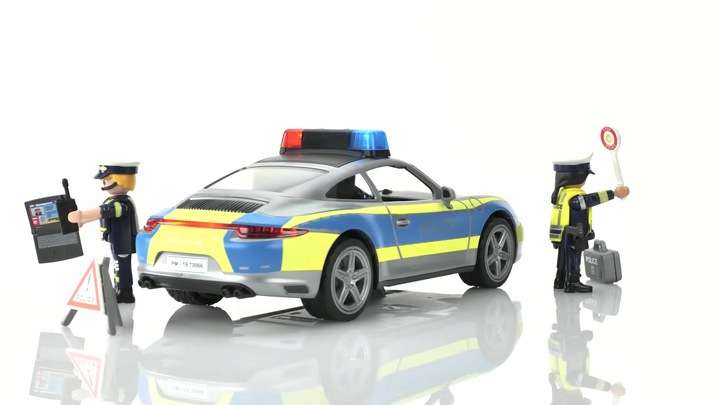 Police Car Porsche 911 Carrera 4S
