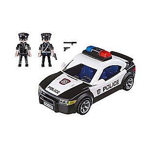 Police car with sirens