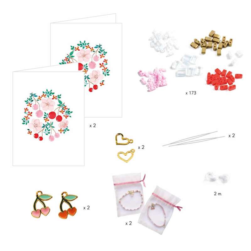 Creative Kit - Friendship Bracelets (Cherries)