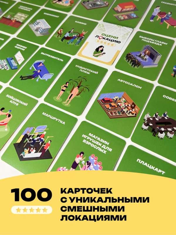 Board Game - Rate the Location