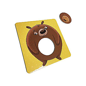 Puzzle-Sorter. Mom and Baby. Developmental Cards