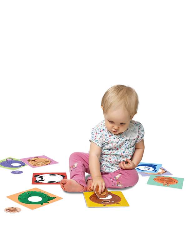 Puzzle-Sorter. Mom and Baby. Developmental Cards