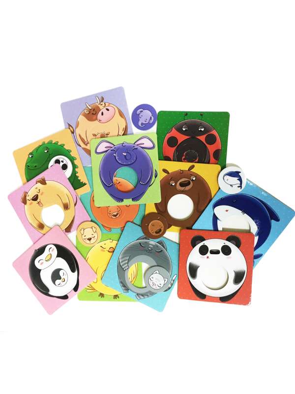 Puzzle-Sorter. Mom and Baby. Developmental Cards