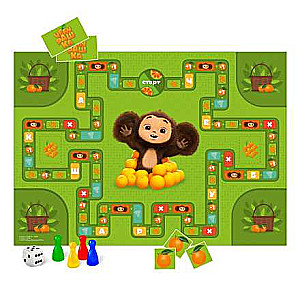 Cheburashka Walk Game with Cards