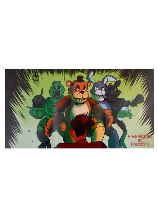 The Horrors of Fazbear. Set with Poster