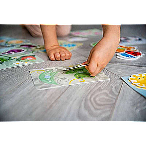 Educational game FAR FAR LAND Colors, with Velcro