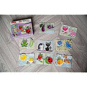 Educational game FAR FAR LAND Colors, with Velcro
