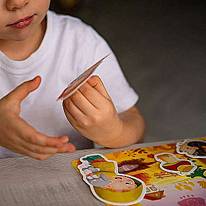 Educational game FAR FAR LAND Seasons, with Velcro