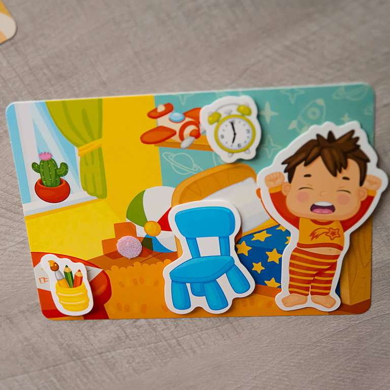 Educational Game FAR FAR LAND Home, on Velcro