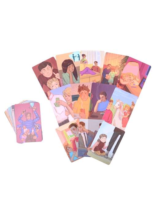 Metaphorical cards Me and My Dad cards + brochure