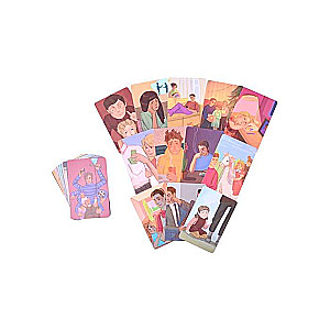 Metaphorical cards Me and My Dad cards + brochure