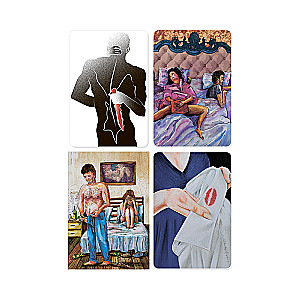 Metaphorical cards - Exposed feelings. Metaphor of sexual relationships cards + brochure