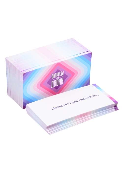 Metaphorical Cards Questions for Two. Thematic Deck of Cards + Brochure
