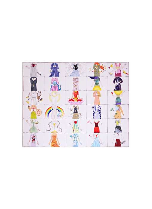 Metaphorical cards This is in me. Women's images cards + brochure