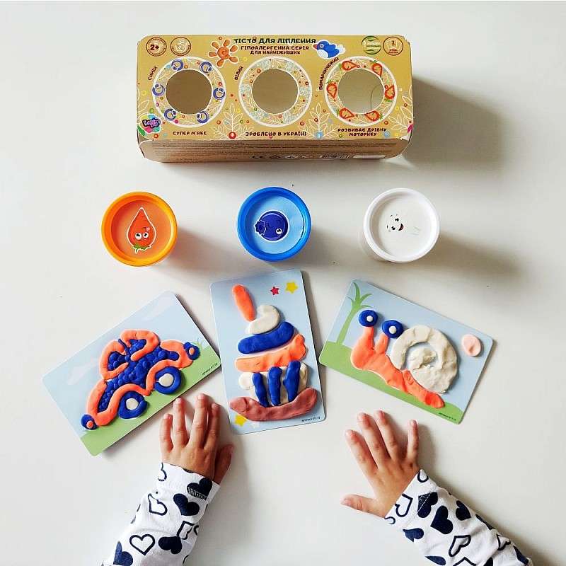 Play Dough Creative Set - ECO Series 3 pcs.