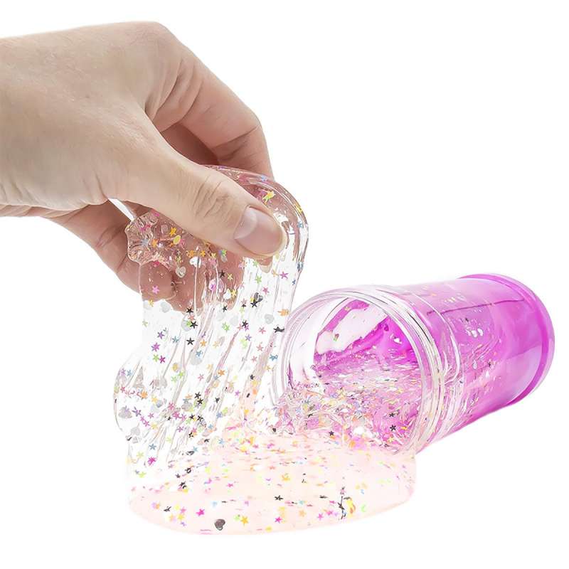 Stress Relief Toy Slime Crystal Pearl Assorted