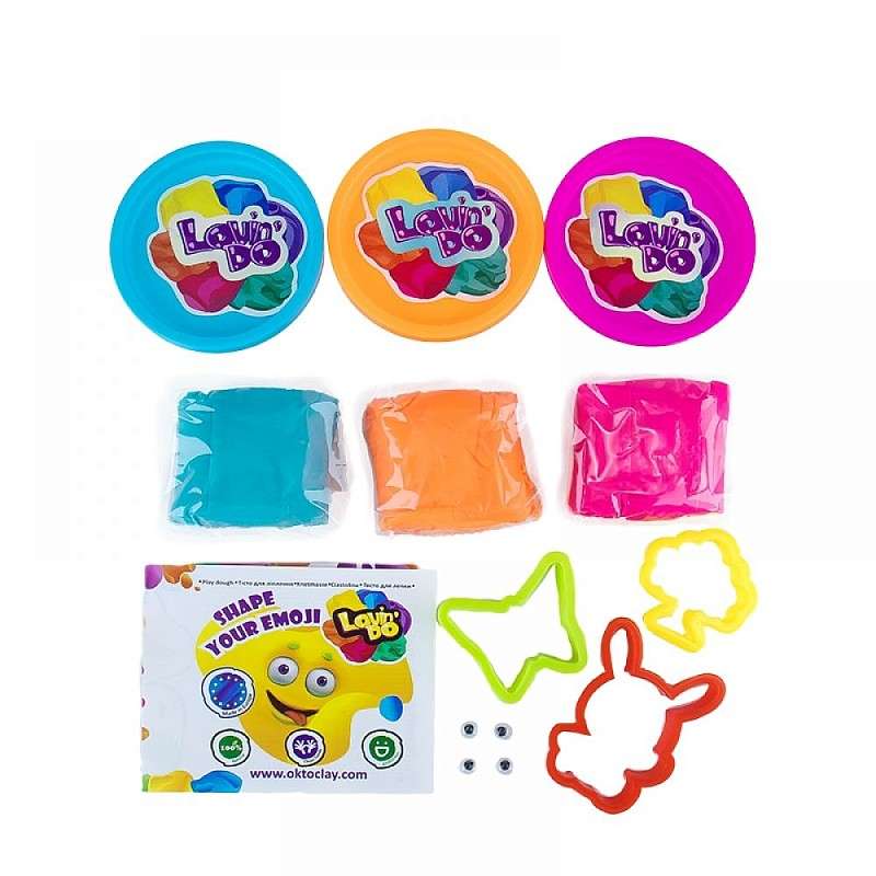 Play Dough Creative Set - Neon 3 pcs.