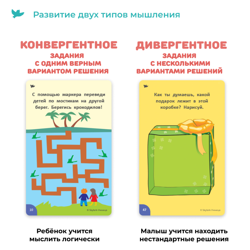 Board Game - Brain Teasers on the Road. Development Cards