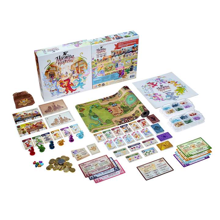 Board game - Masters of Flame. Collector's Edition