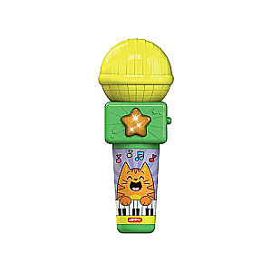 Cheerful Microphone. Musical Festival