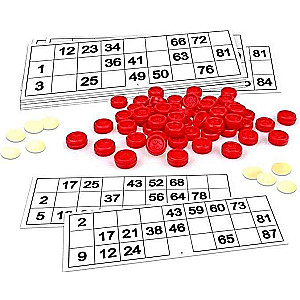 Board game - Russian Loto, plastic numbers