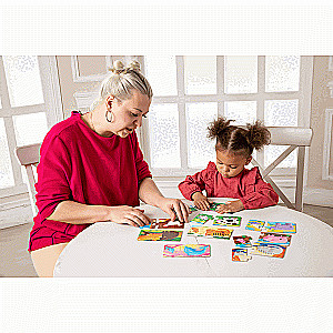 Double Puzzle. Child and Mother