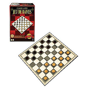 Board Game - Set of Wooden Checkers