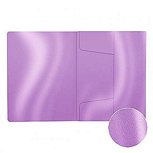 Plastic Folder with Rubber Bands ErichKrause® Glossy Candy, A4, Assorted