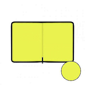 Zipper folder for notebooks made of plastic ErichKrause® Matt Neon, A4, assorted
