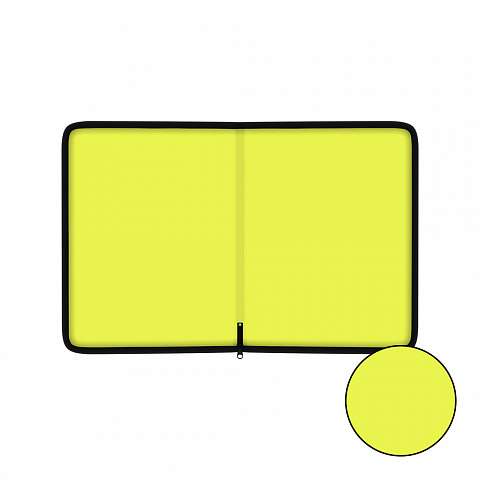 Zipper folder for notebooks made of plastic ErichKrause® Matt Neon, A4, assorted