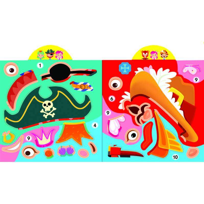 Play and Develop. Carnival. 59 Big Stickers