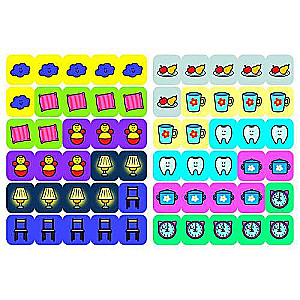 Rhyme Rattle-Tattle. What do I see at home? 60 stickers