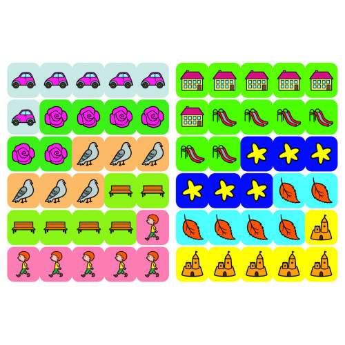 Funny little rhymes. What do I see in the city? 60 stickers