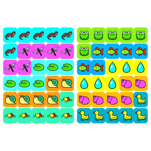 Rhymes of chatterboxes. Who lives in the pond? 60 stickers