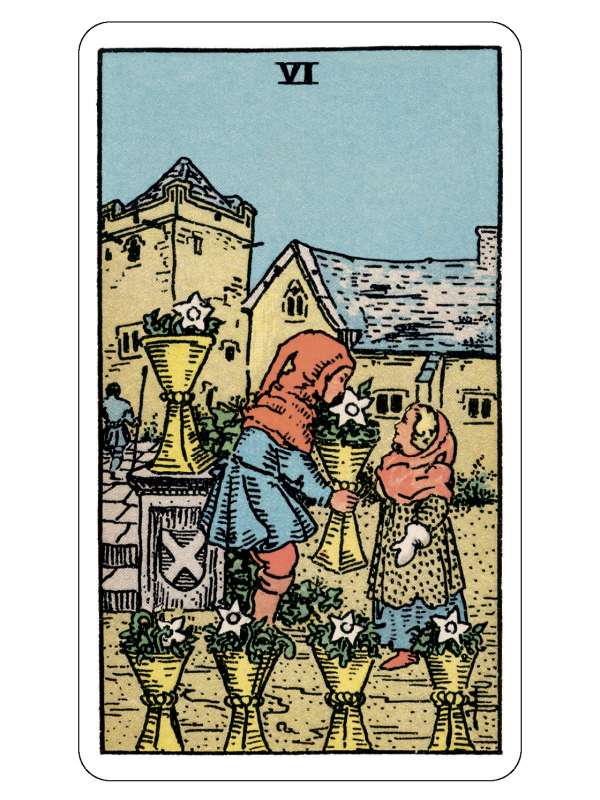 Tarot Cards of Waite 1909. Roses and Lilies 78 Cards + Instructions