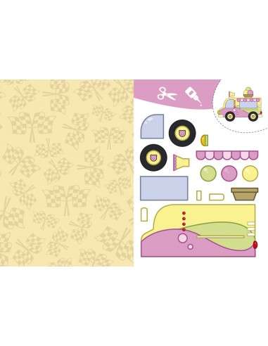 Three-dimensional Crafts. Cars
