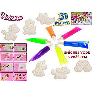Creative Set - Unicorn 3D Figure Made of Aqua Gel